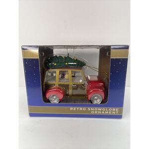 Mr. Christmas Retro Snowglobe Ornament 2009, New In Box, Rare